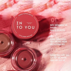 Son Kem Hũ Into You Shero Super Matte Lip & Cheek Mud (Nhập Khẩu) (Mẫu Mới) - 342