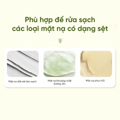 Bông Rửa Mặt Bọt Biển Amortals Wash To Smile Face Washing Puff 1 Cái (Mẫu Mới)
