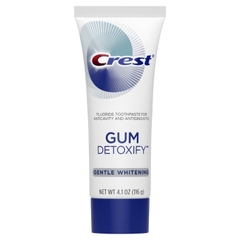 Kem đánh răng Crest Gum Detoxify Gentle Whitening 116g