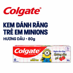 Kem Đánh Răng Trẻ Em Colgate Minions 80g - Hương Dâu
