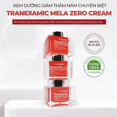 Combo Tinh Chất & Kem Dưỡng Angel's Liquid Tranexamic Mela Zero Ampoule 30ml & Mela Zero Cream 50ml