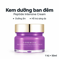 Combo Tinh Chất & Kem Dưỡng Forencos Peptide Redensifying Pore Lifting Ampoule 50ml & Intensive Cream 50ml