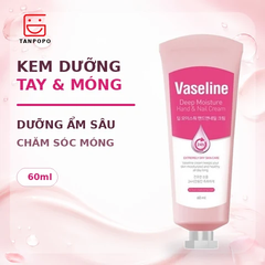 Dưỡng Da Tay Vaseline Deep Moisture Hand & Nail Cream 60ml
