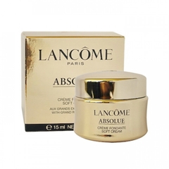 Kem Tái Tạo Chống Lão Hóa Lancôme Absolue Soft Cream With Grand Rose Extracts 15ml