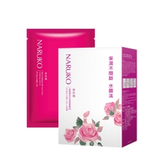 Mặt Nạ Giấy Naruko Rose & Botanic HA Aqua Cubic Hydrating (Hoa Hồng)