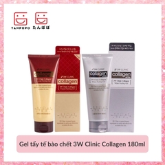 Gel Tẩy Tế Bào Chết Mặt 3W Clinic Collagen 180ml