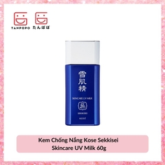 Kem Chống Nắng Kose Sekkisei Skincare UV Milk 60g