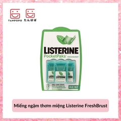 Miếng ngậm thơm miệng Listerine FreshBrust