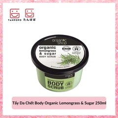 Tẩy Tế Bào Chết Body Organic Lemongrass & Sugar 250ml