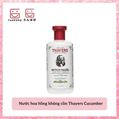 Nước hoa hồng không cồn Thayers Cucumber