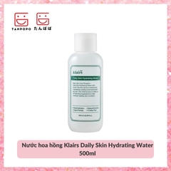 Nước hoa hồng Klairs Daily Skin Hydrating Water 500ml