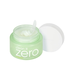Sáp Tẩy Trang Cho Da Lỗ Chân Lông To Banila Co Clean It Zero Tri-Peel Acid Cleansing Balm Pore Clarifying 100ml (Duty Free) (Xanh Lá)