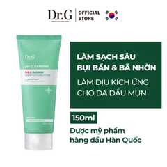 Sữa Rửa Mặt Cho Da Dầu Mụn Dr.G pH Cleansing R.E.D Blemish Clear Soothing Foam 150ml