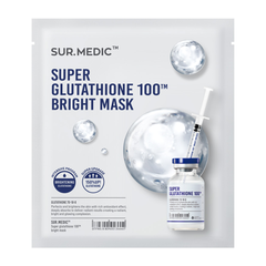 Mặt Nạ Giấy Truyền Trắng Căng Bóng Da Sur.Medic+ Super Glutathione Bright Mask 30g