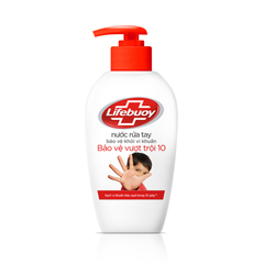 Nước Rửa Tay Bảo Vệ Khỏi Vi Khuẩn Lifebuoy Bạc Bảo Vệ 180g