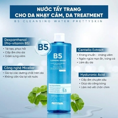 Nước Tẩy Trang Phục Hồi Cho Da Nhạy Cảm Prettyskin B5 Cleansing Water 500ml