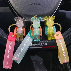 Móc Khóa Gấu BearBrick Thủy Tinh