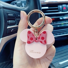 Móc Khóa Nơ Minnie Hồng T353