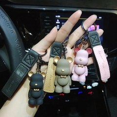 Móc Khóa Gấu Dây Da E999