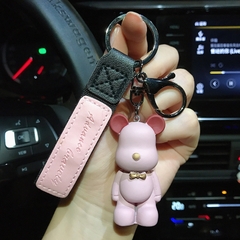 Móc Khóa Gấu Dây Da E999