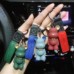 Móc Khóa Gấu Dây Da E999