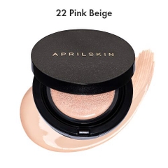 Phấn Nước April Skin Black Magic Snow (Bản Tròn)