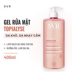 Gel Rửa Mặt Dành Cho Da Khô Và Da Nhạy Cảm SVR Gel Lavant Topialyse - 400ml