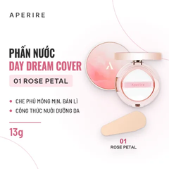 Phấn Nước Aperire Day Dream Cover 13g - 01 Rose Petal