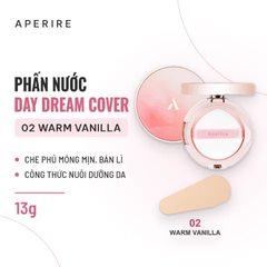 Phấn Nước Aperire Day Dream Cover 13g - 02 Warm Vanilla