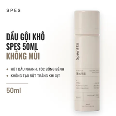 Dầu Gội Khô Spes For Hair Fluffy And Long Acting 50ml - Fragrance Free (Không Mùi)