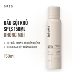 Dầu Gội Khô Spes Washing-Free Hair Spray 150ml - Fragrance Free (Không Mùi)