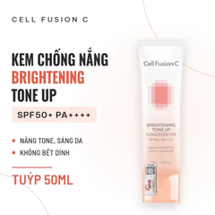 Kem Chống Nắng Cell Fusion C Brightening Tone Up Sunscreen 100 SPF50+ (Cam) - 50ml