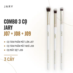 Combo 3 Cọ Jary Cọ Tán Phấn Mắt Lớn J07 & Cọ Tán Phấn Mắt Nhỏ J08 & Cọ Mắt Dẹt J09