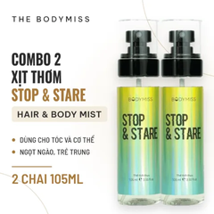 Xịt Thơm Cơ Thể The Bodymiss Hair & Body Mist 105ml