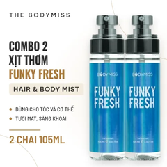Xịt Thơm Cơ Thể The Bodymiss Hair & Body Mist 105ml