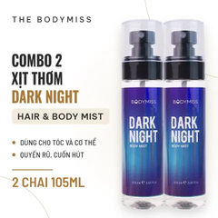 Xịt Thơm Cơ Thể The Bodymiss Hair & Body Mist 105ml