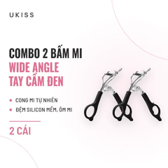 Bấm Mi Ukiss Thick Doll Wide Angle Eyelash Curler - Combo 2 Mặc định