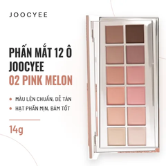 Phấn Mắt Joocyee 12 Ô 12 Shades Eyeshadow Palette 14g