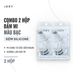 Bấm Mi Jary Eyelash Curler (Bạc) - Combo 2 Dạng Hộp