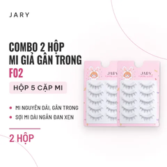 Mi Giả Gân Trong Jary Full Strip Lashes - Combo 2 F02