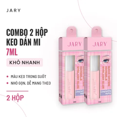 Keo Dán Mi Jary Dán Chắc, Lâu Trôi Jary Quick Drying Invisible Eyelash Glue 7ml - Combo 2 Hộp