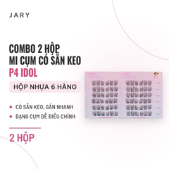 Mi Giả Cụm Tự Nhiên Jary Pro Cluster Lashes (6 Hàng) (Có Sẵn Keo) - Combo 2 P4