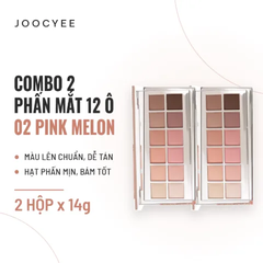 Phấn Mắt Joocyee 12 Ô 12 Shades Eyeshadow Palette 14g