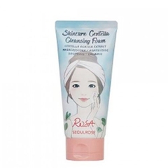 Sữa Rửa Mặt Rau Má Hoa Cúc SeoulRose Rosa Skincure Centella 120ml