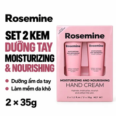 Set 2 kem dưỡng tay Rosemine Moisturizing & Nourishing Hand Cream 35g x 2