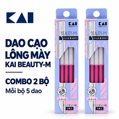 Set 5 Dao Cạo Lông Mày Kai Beauty-M Razor