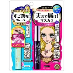 Set Mascara + Tẩy trang Mascara Kissme Heroin Make