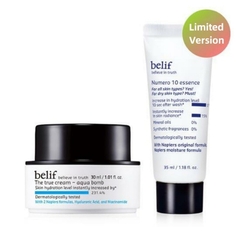 Special Set Belif The True Cream Aqua Bomb 30ml +25ml + Essence 35ml