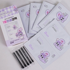 Măt Nạ Ủ Mụn Và Đẩy Mụn Đầu Đen Ilso x Esther Bunny Natural Mild Clear Nose Pack 3g (1 Miếng)