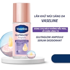 Lăn Khử Mùi Vaseline Glutaglow Ampoule 48h 45ml